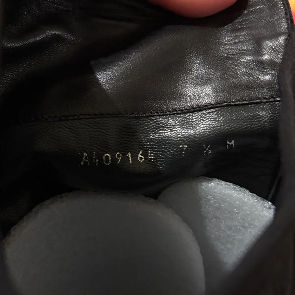 Stuart Weitzman - Black Knee-High Leather Boots - Picture 15 of 16